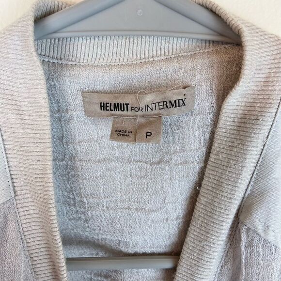 Helmut Lang Crinkled Sheer Bomber Jacket - Picture 8 of 8